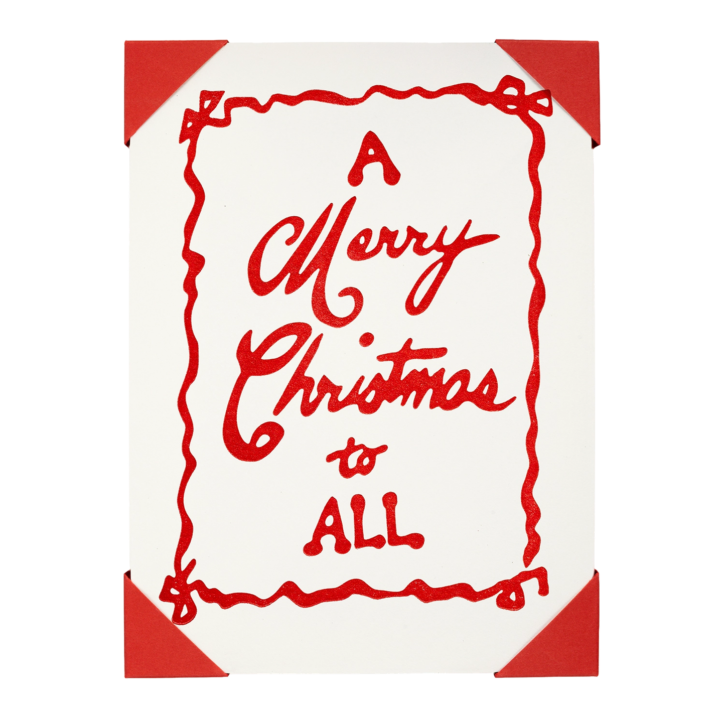 Archivist Merry Christmas To All Card Pack 5