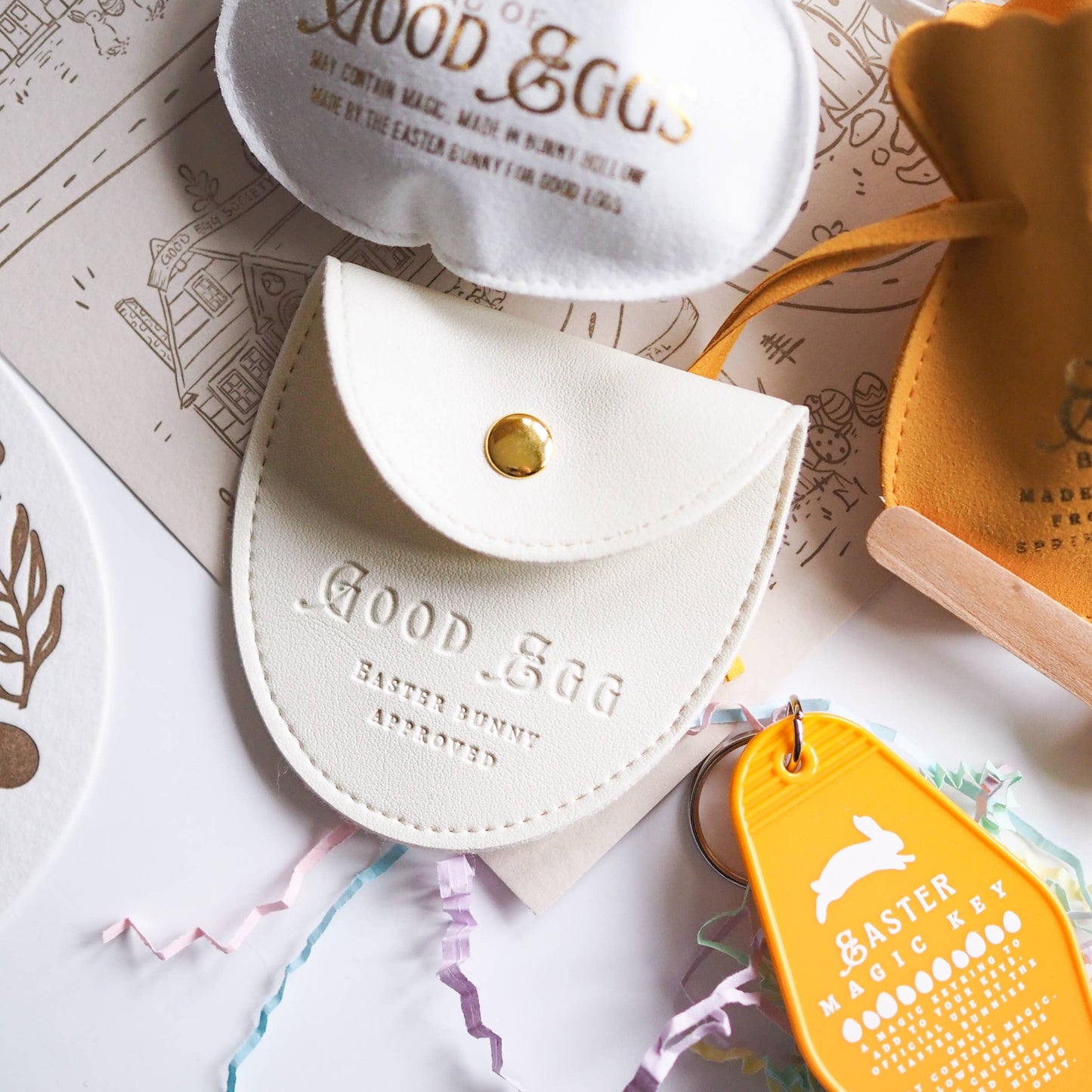 Good egg Easter purse