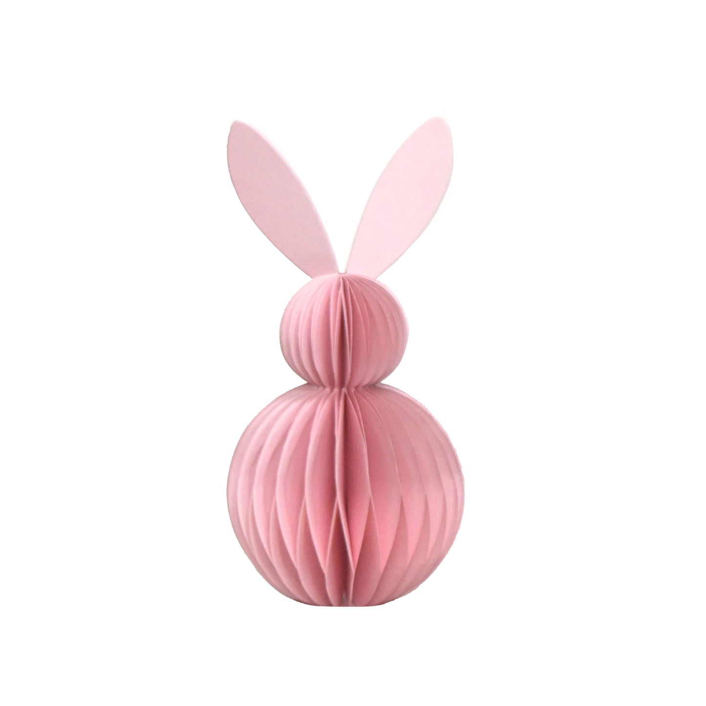 Honeycomb Bunny 22.5cm - Light Pink