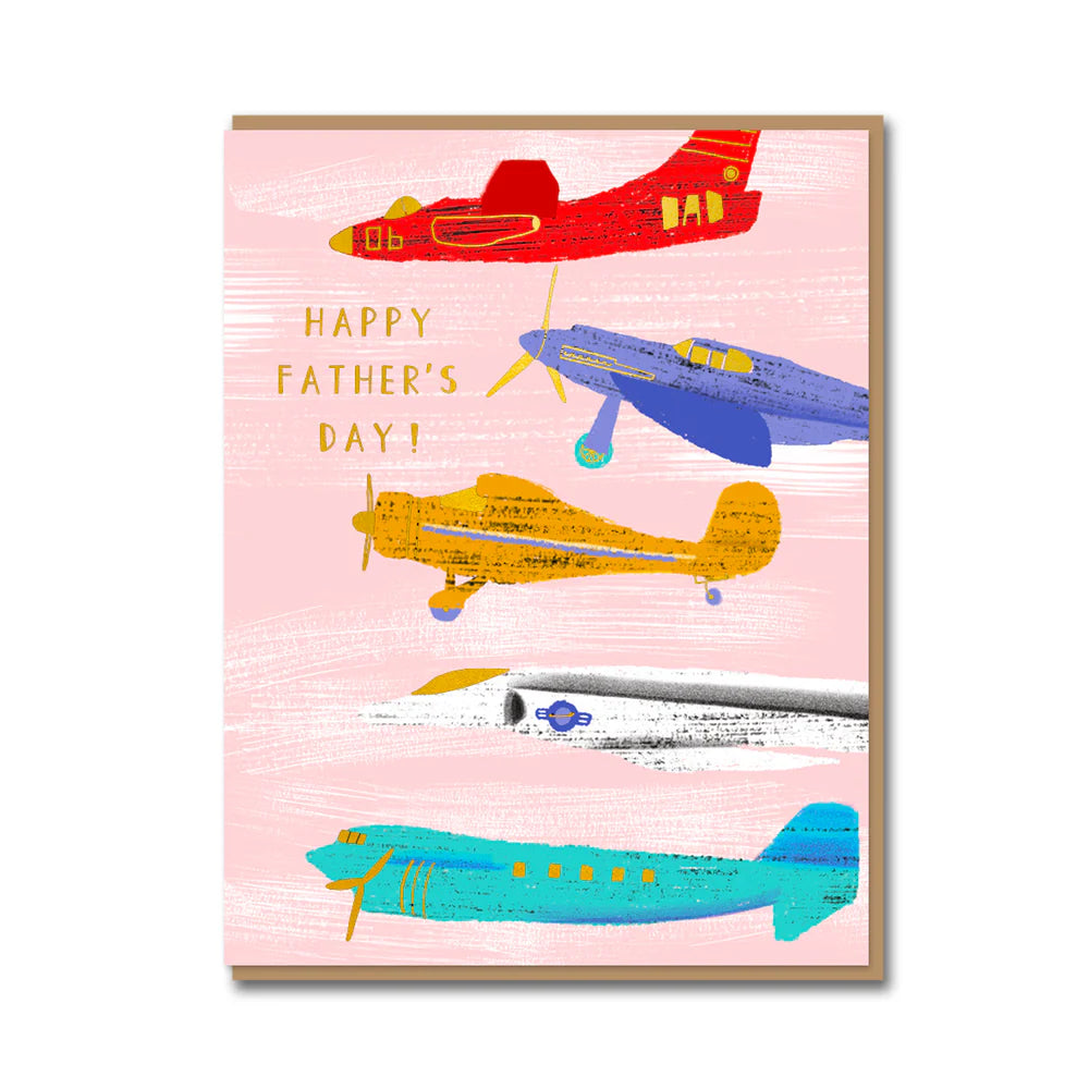 Air Show Greetings Card