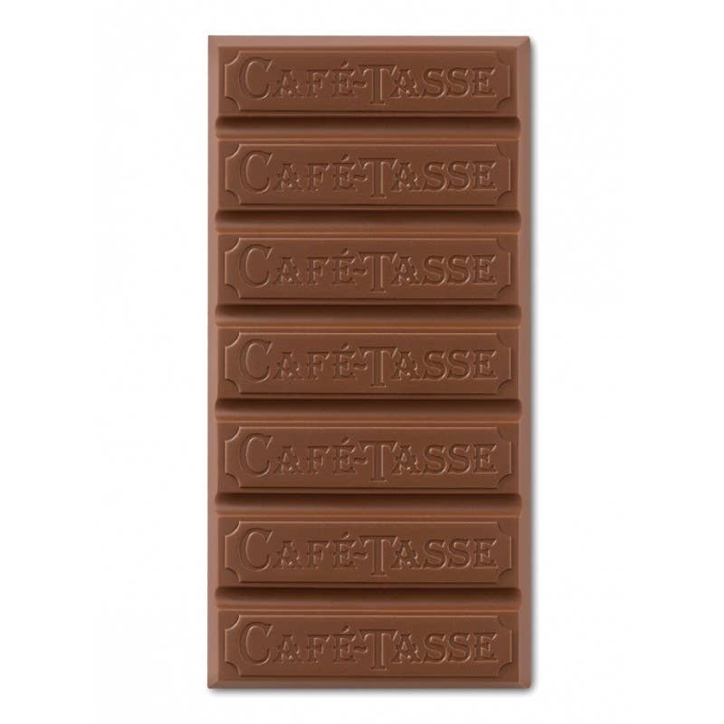 Cafe-Tasse Chocolate Bar 85g
Milk & Ethiopian Coffee
