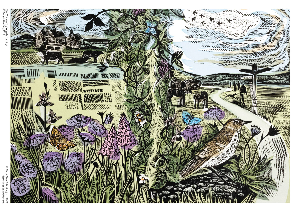 Adult Sustainable Jigsaw Puzzle Angela Harding / The Common / 1000 / Piece Sustainable Jigsaws