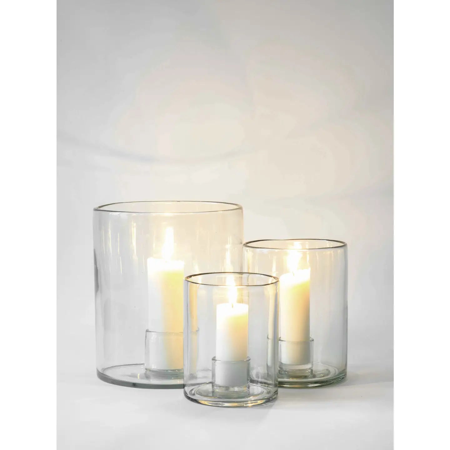 Luna Glass Candle Holder - Small