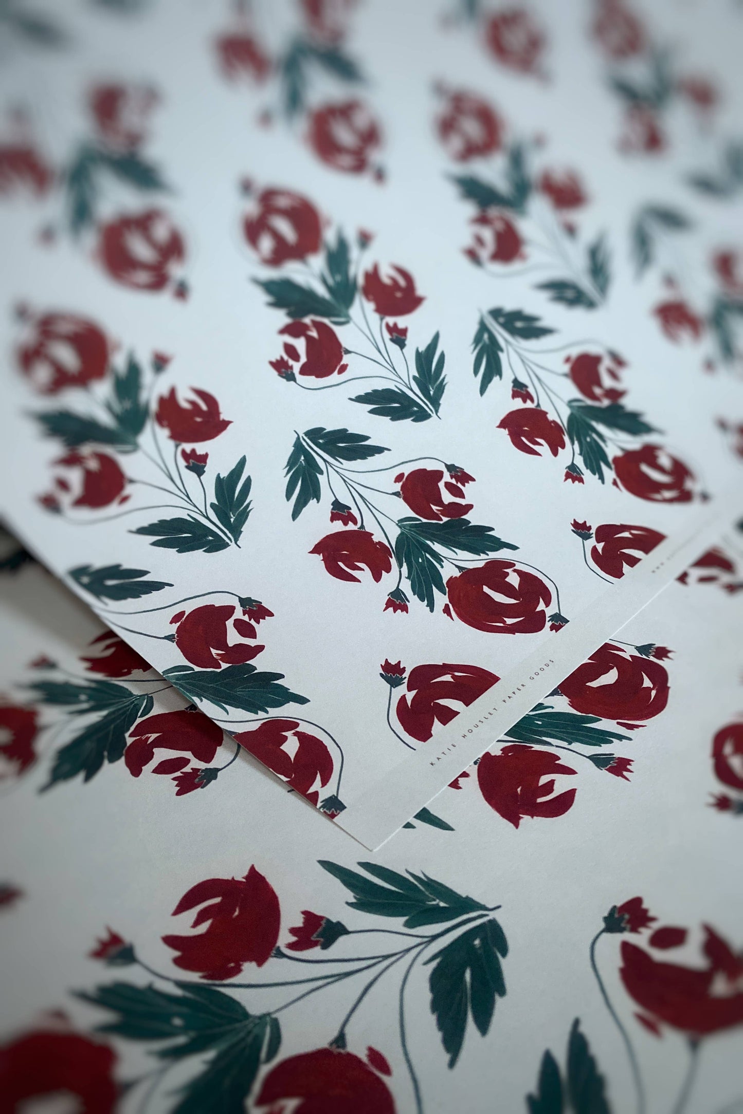 ROSE BOTANICAL LUXURY GIFT WRAP