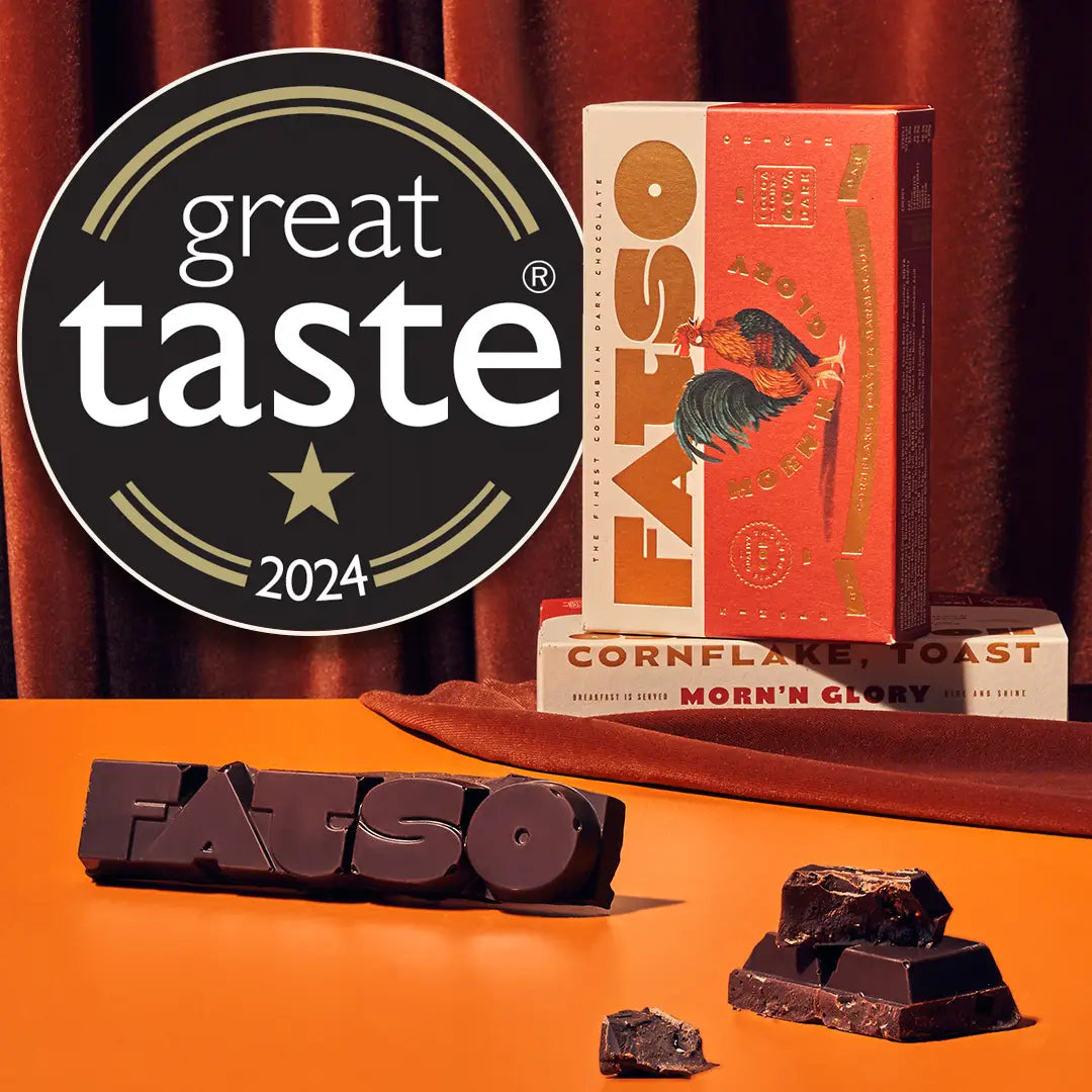 Fatso Morning Glory Vegan Chocolate Bar