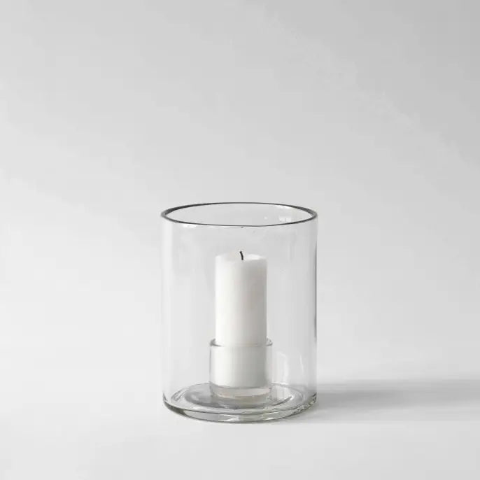 Luna Glass Candle Holder - Small