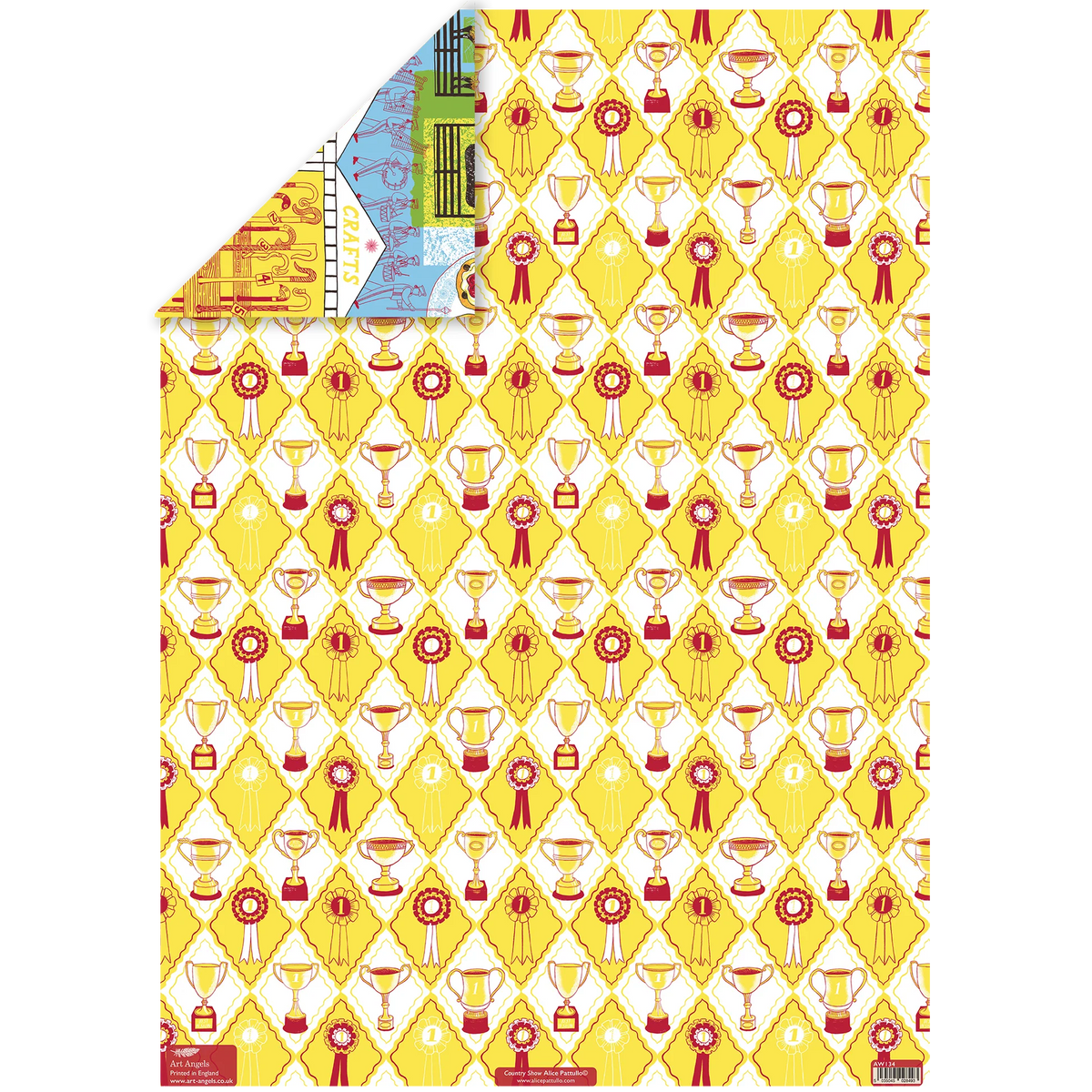 Country Show Sheet Wrapping Paper