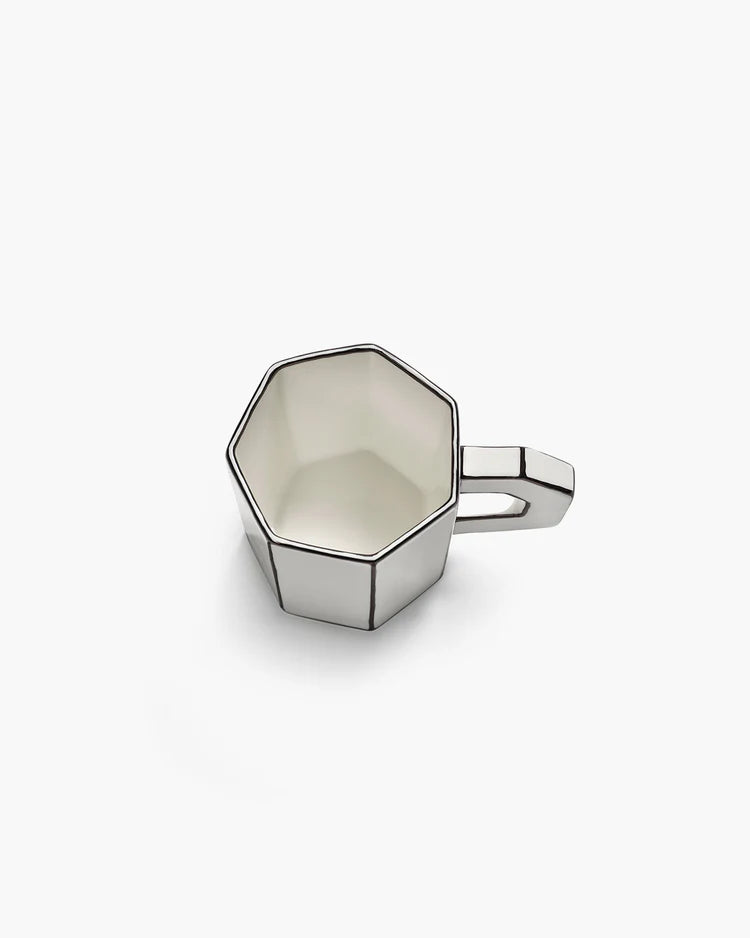 Serax Tea Cup White/Black Carte Blanche