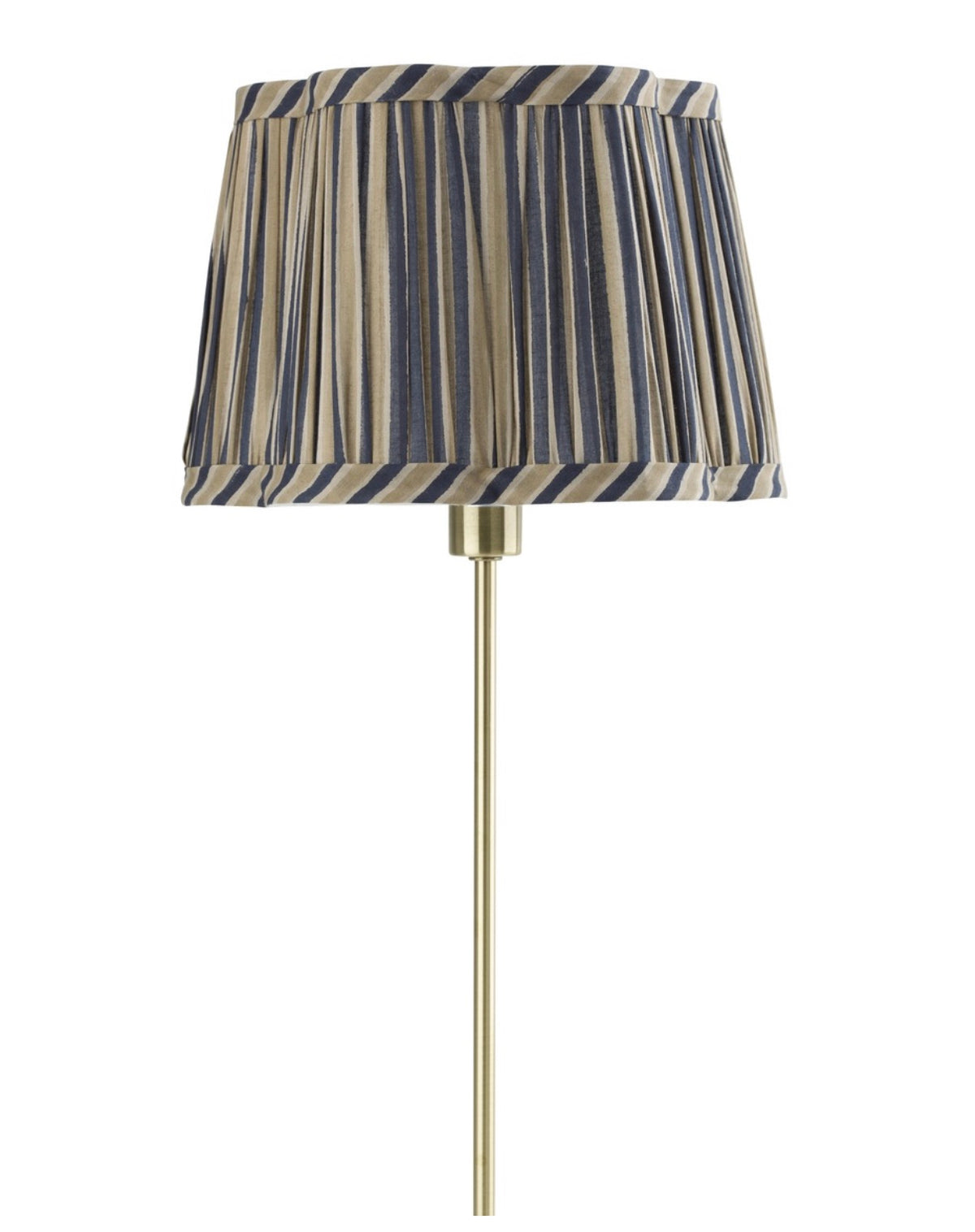 Lampshade Scallop /
Jaipur Stripe / Beige/
Blue / 25 cm