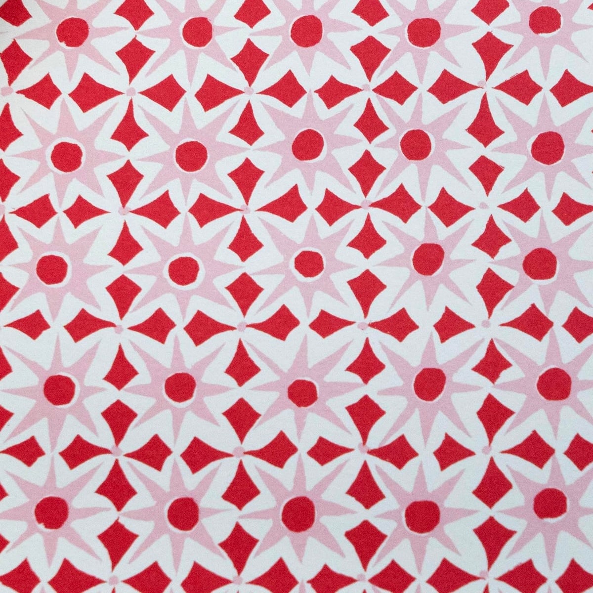 Patterned Paper Alhambra Red And Pink