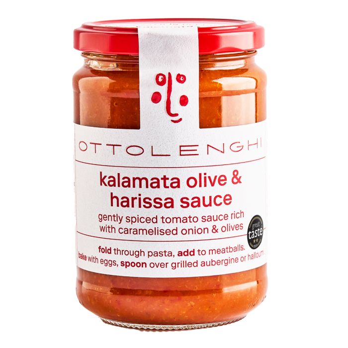 Ottolenghi - Kalamata Olive and Harissa Sauce