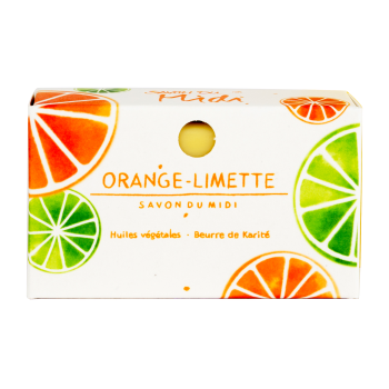 Shea Soap Orange-Lime · 100g
