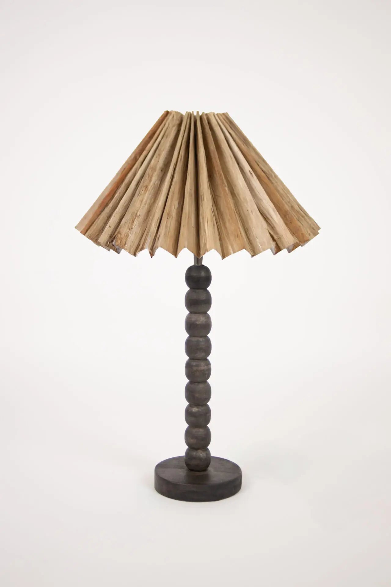 Pete table lamp dark grey/brown