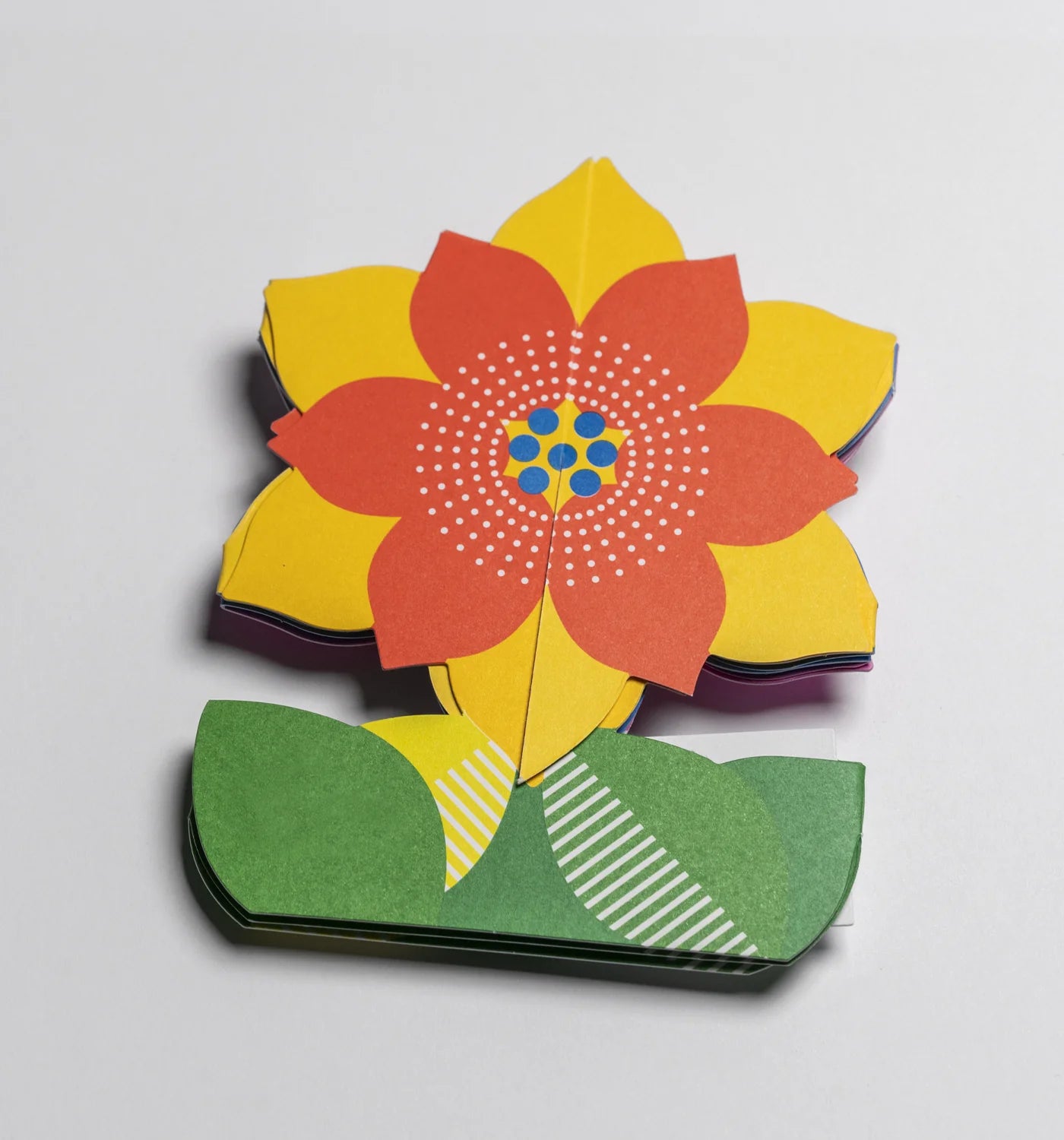 Bright Blooms Thank You Pop-Up Card