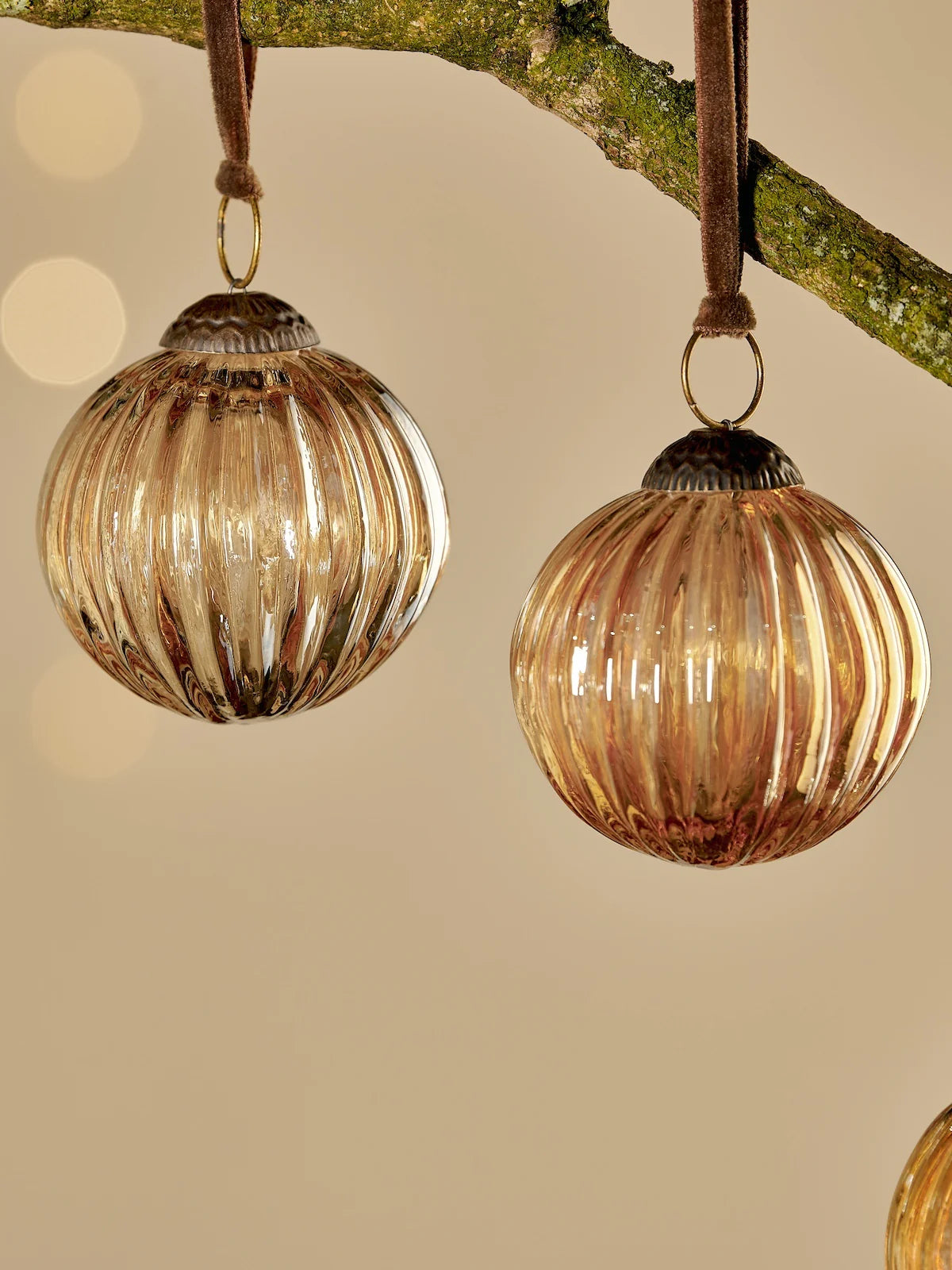 Golden Glass Bauble
