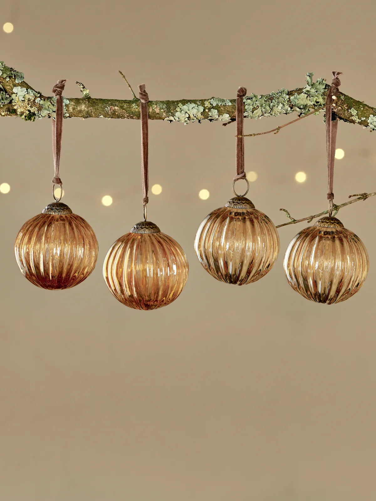Golden Glass Bauble