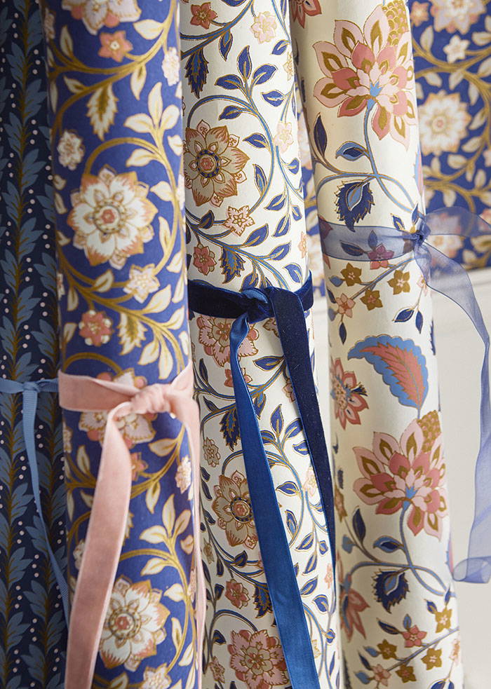 Ribbon Velvet 16mm Indigo