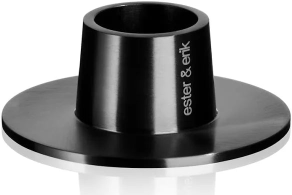 Ester and Erik Candle Holders 2pc - Matt Black Medium