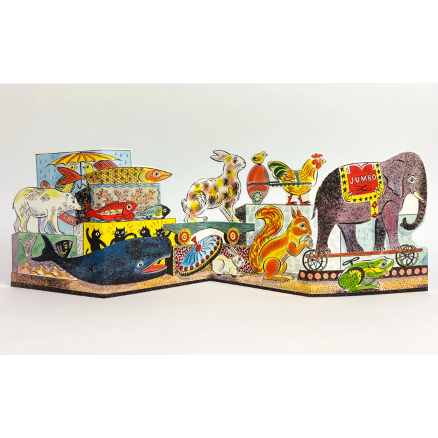 Polar Bear to Elephant card