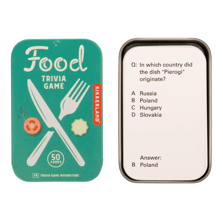 FOOD TRIVIA