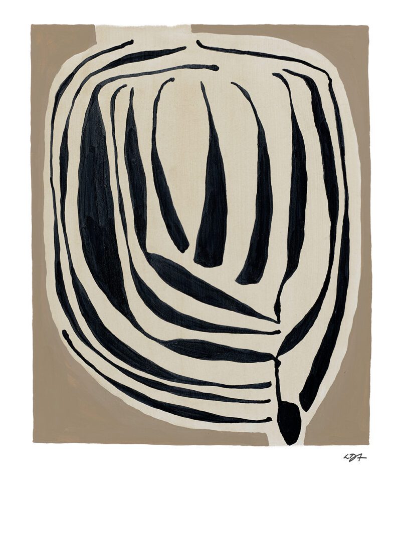 Black Frame -Layered - Leise Dich Abrahamsen