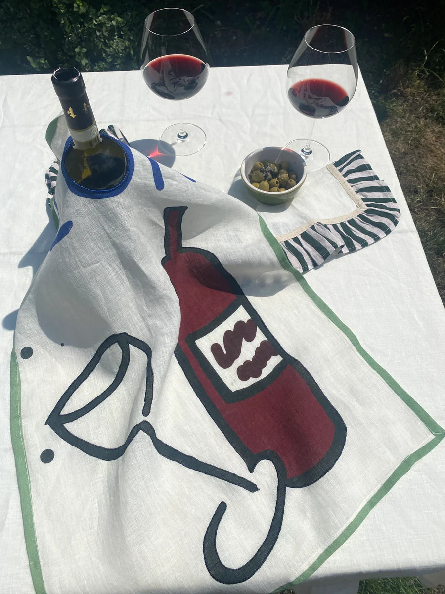 Amuse la Bouche Linen Tea Towel - Plonk