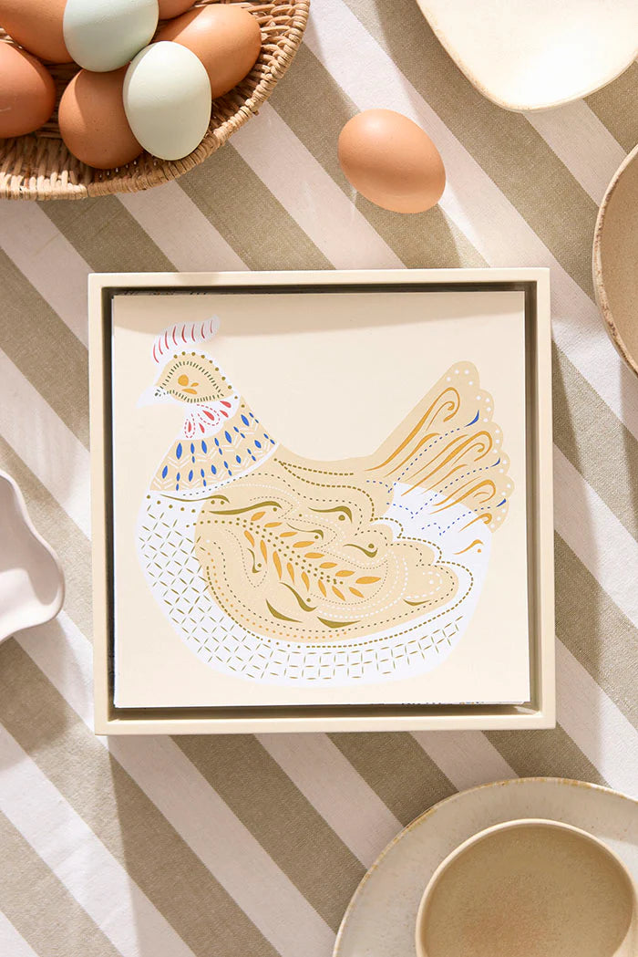 Bungalow Napkin - Hen Sand