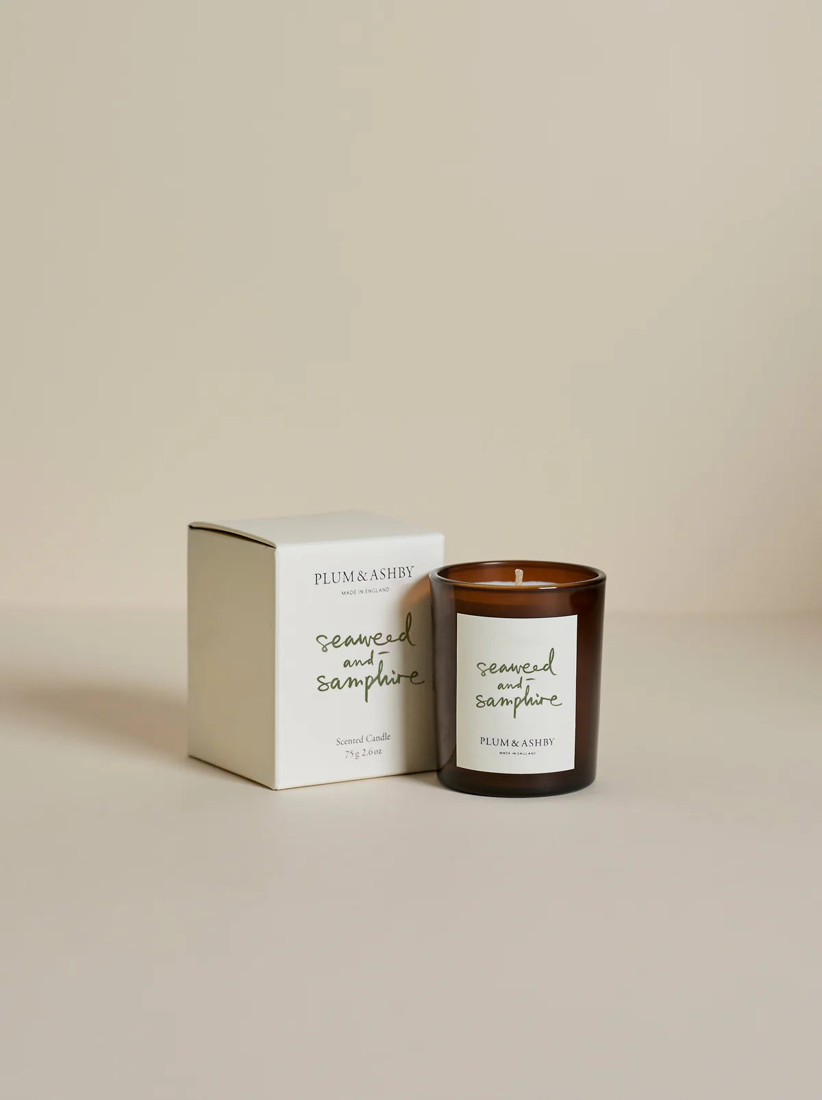 Plum + Ashby Seaweed + Samphire Votive Candle 75g