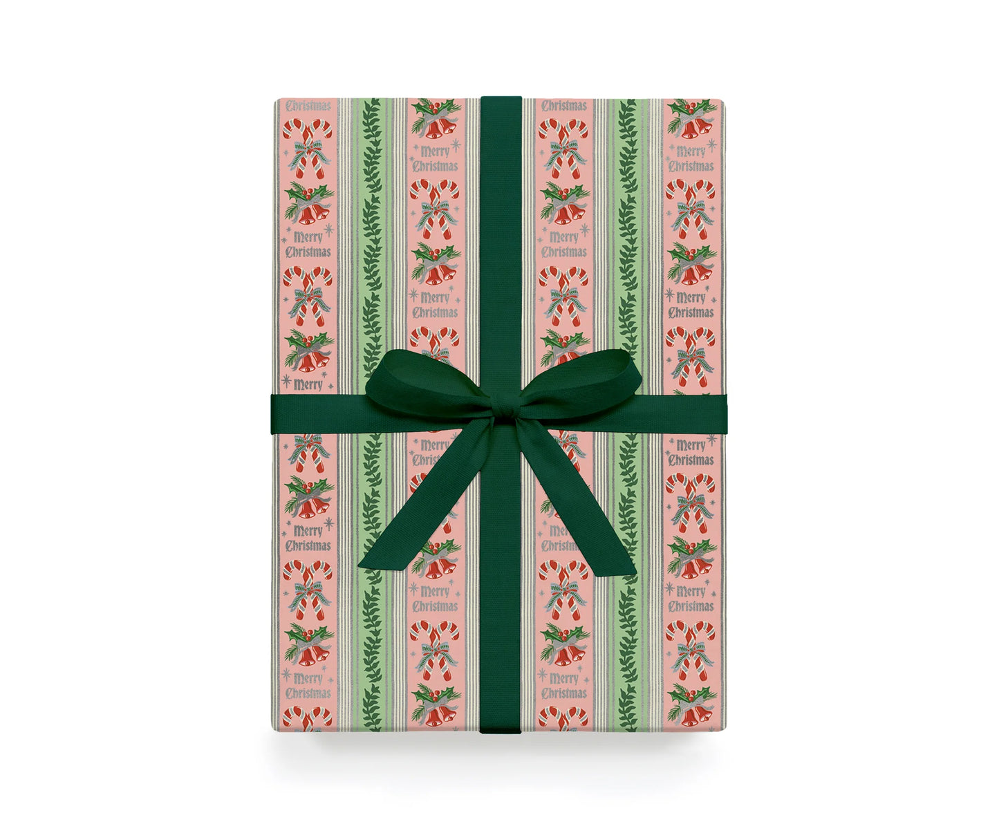 Rifle Paper Candy Cane Stripe 3 Wrap Roll