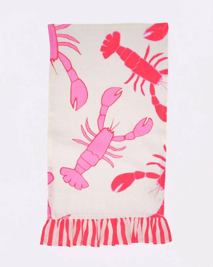 Amuse la Bouche Lobster Hand Towel set of 2