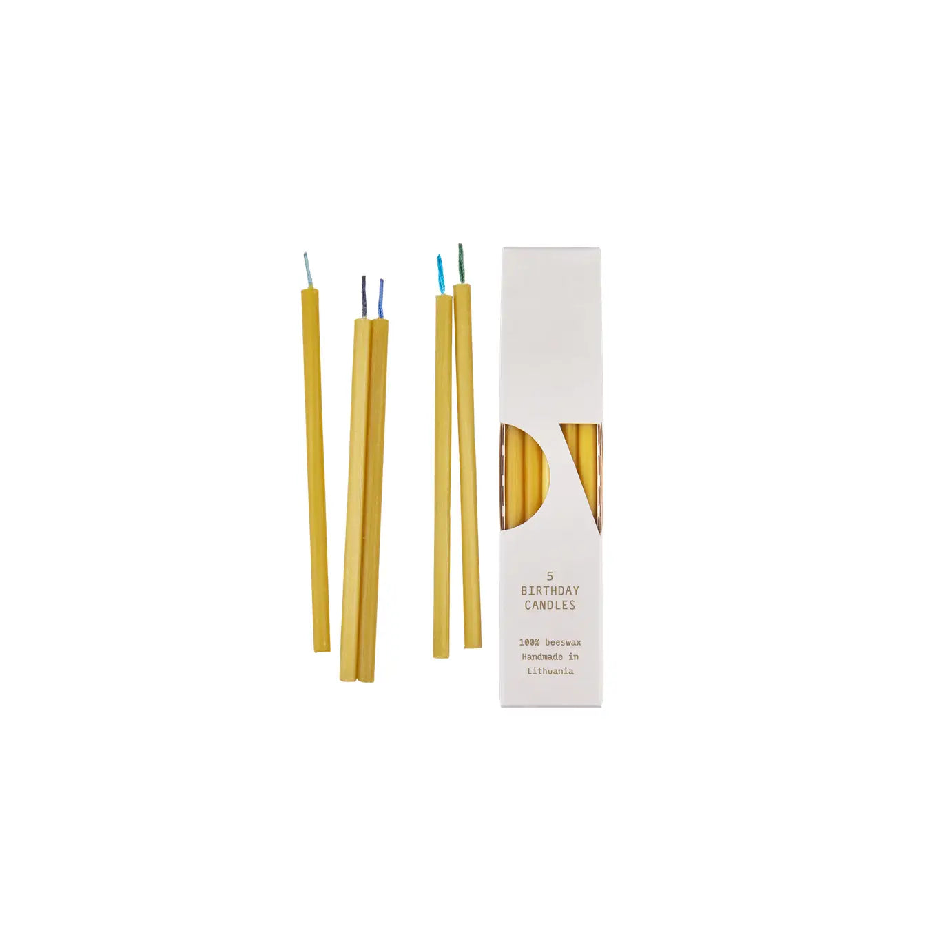 OVO 5 Birthday Candles - Blue Tone