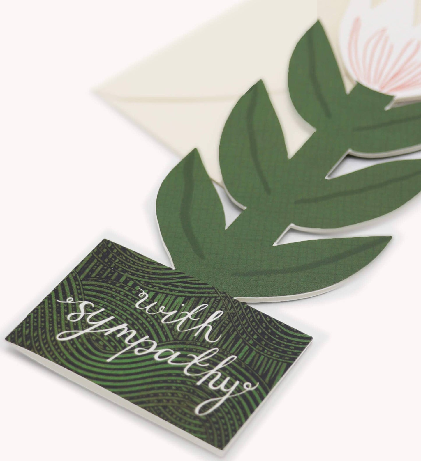 White Lily, Sympathy Card