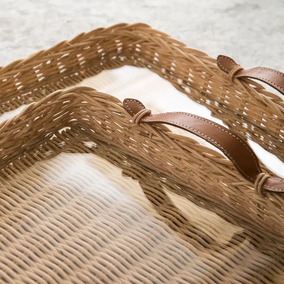 Rattan Rectangular Tray Marsella - Small