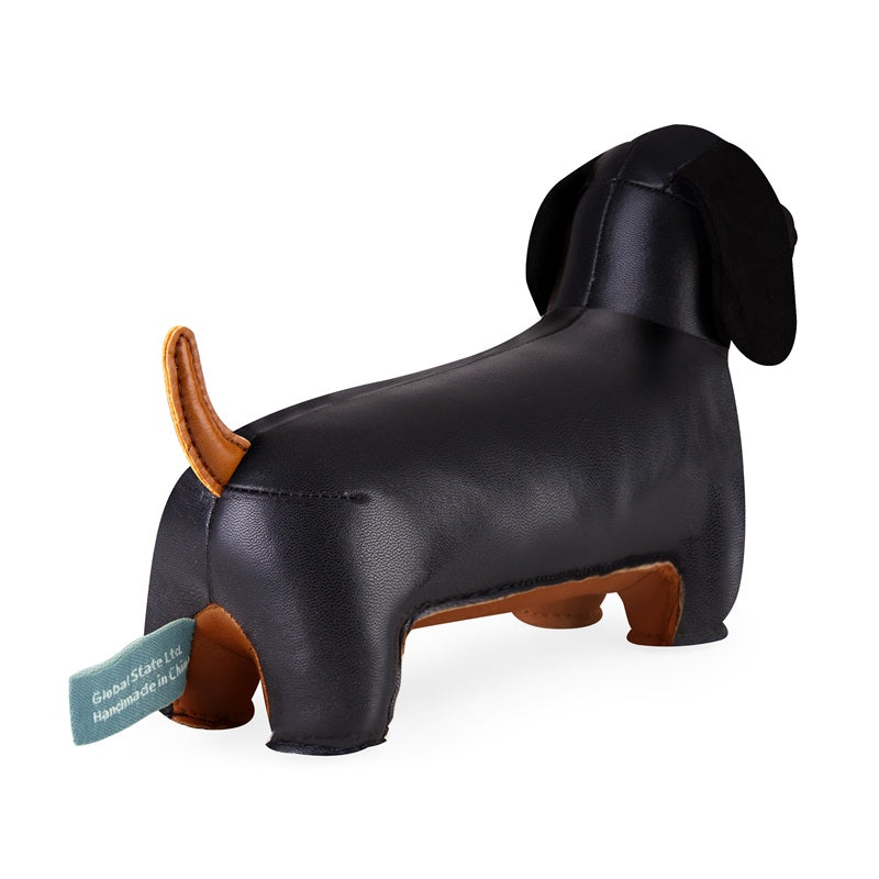 Teckel Black Paperweight