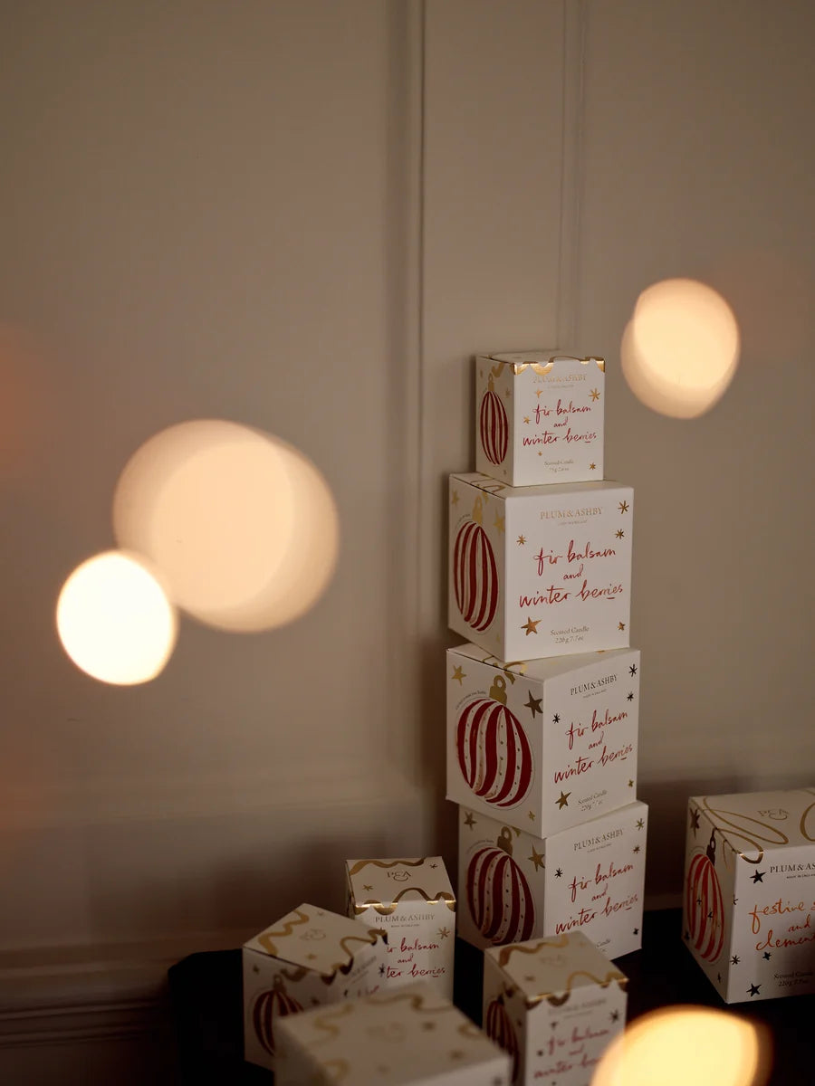 Fir Balsam & Winter Berries Votive Candle