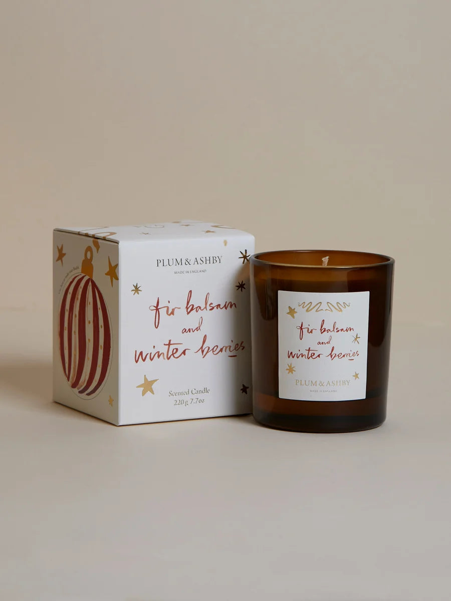 Fir Balsam & Winter Berries Candle