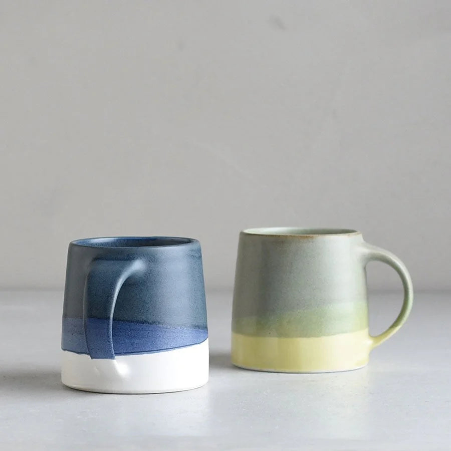 Kinto Mug Moss Green x Yellow 320ml