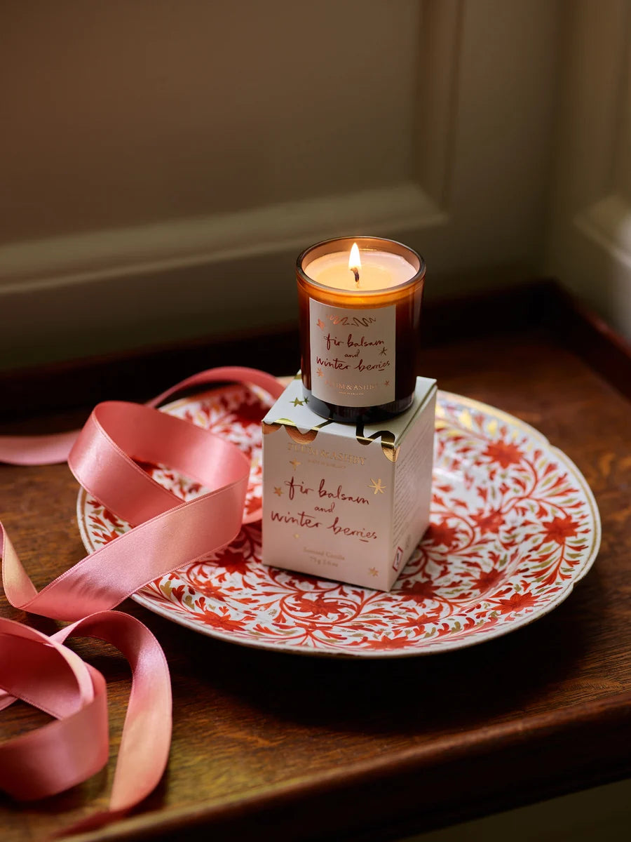 Fir Balsam & Winter Berries Votive Candle