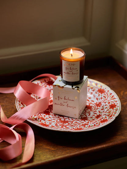 Fir Balsam & Winter Berries Votive Candle