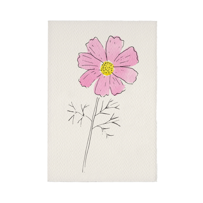 Charleston Collection Card - Cosmos: Dark Pink