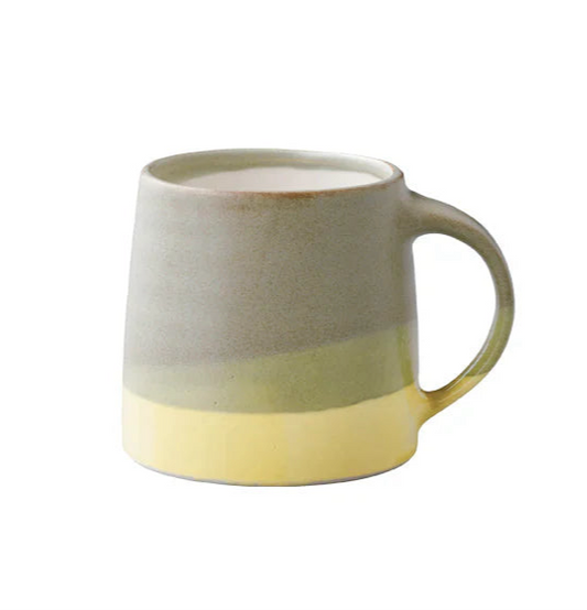 Kinto Mug Moss Green x Yellow 320ml
