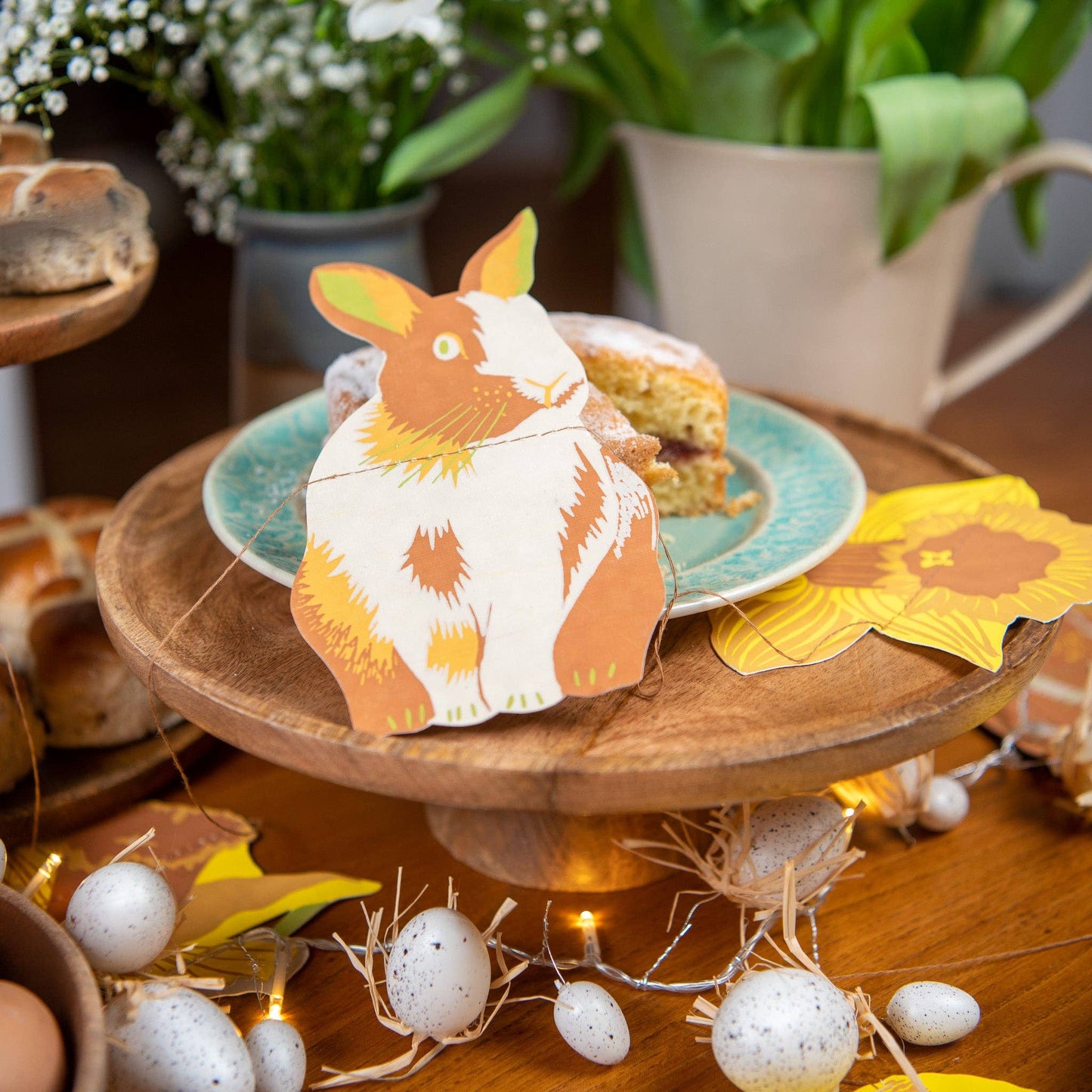 Rabbits Sewn Garland