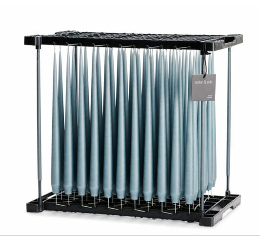 ester & erik Taper Candles -  Steel Blue 32cm