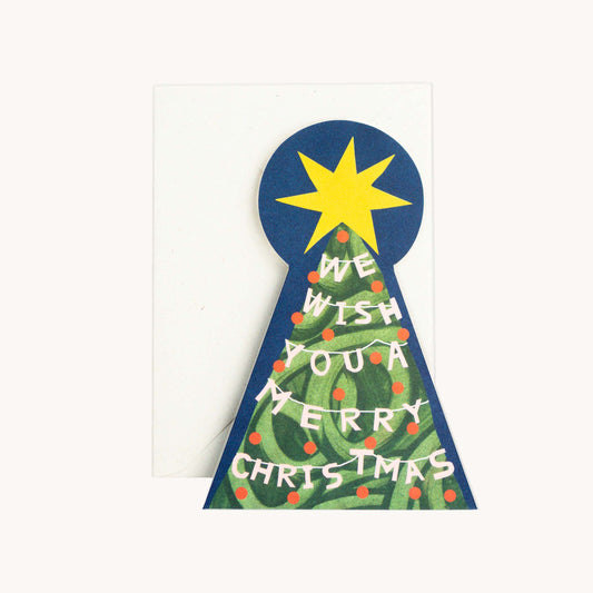 Hadley Merry Christmas Tree Card