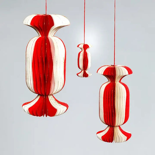 Two Tone Sweet Decoration Red Large