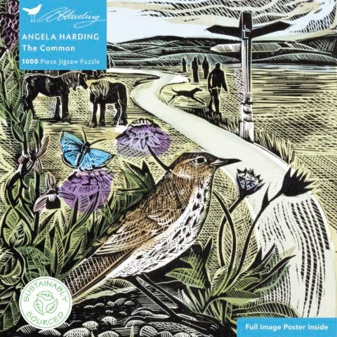 Adult Sustainable Jigsaw Puzzle Angela Harding / The Common / 1000 / Piece Sustainable Jigsaws