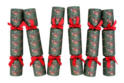 PHEASANT LUXURY CHRISTMAS CRACKERS