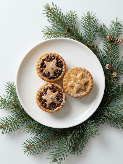 Mince Pie Candles: Single - Mince Top