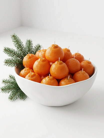 Clementine Candle