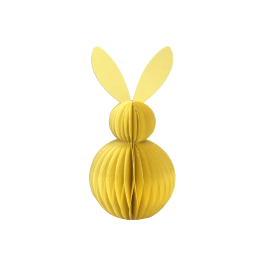 Honeycomb Bunny 22.5cm - Yellow